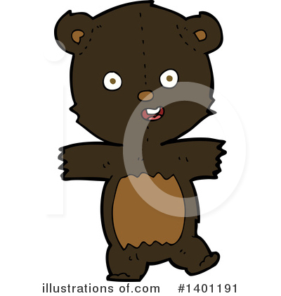 Royalty-Free (RF) Bear Clipart Illustration by lineartestpilot - Stock Sample #1401191