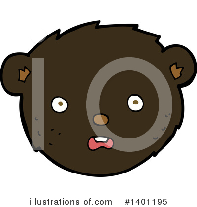 Royalty-Free (RF) Bear Clipart Illustration by lineartestpilot - Stock Sample #1401195