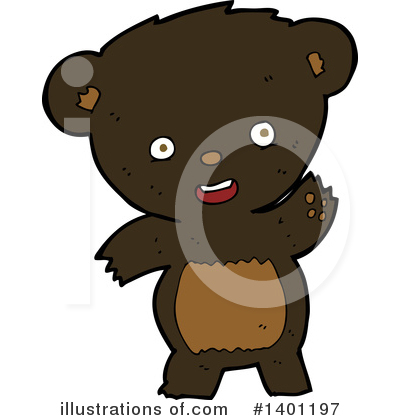 Royalty-Free (RF) Bear Clipart Illustration by lineartestpilot - Stock Sample #1401197