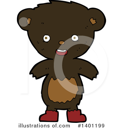 Royalty-Free (RF) Bear Clipart Illustration by lineartestpilot - Stock Sample #1401199