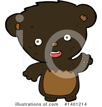Royalty-Free (RF) Bear Clipart Illustration by lineartestpilot - Stock Sample #1401214