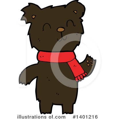 Royalty-Free (RF) Bear Clipart Illustration by lineartestpilot - Stock Sample #1401216
