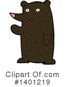 Bear Clipart #1401219 by lineartestpilot
