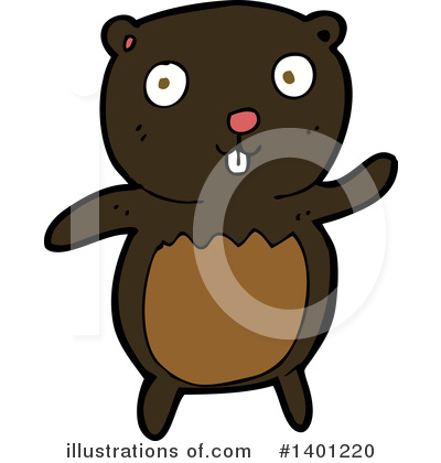 Royalty-Free (RF) Bear Clipart Illustration by lineartestpilot - Stock Sample #1401220