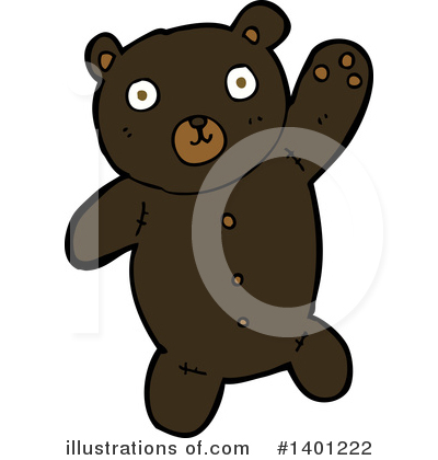 Royalty-Free (RF) Bear Clipart Illustration by lineartestpilot - Stock Sample #1401222