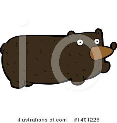 Royalty-Free (RF) Bear Clipart Illustration by lineartestpilot - Stock Sample #1401225