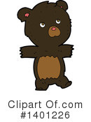 Bear Clipart #1401226 by lineartestpilot