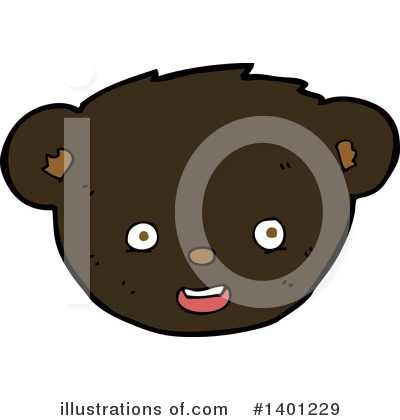 Royalty-Free (RF) Bear Clipart Illustration by lineartestpilot - Stock Sample #1401229