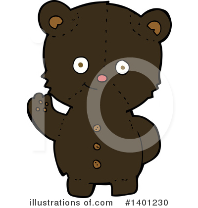Royalty-Free (RF) Bear Clipart Illustration by lineartestpilot - Stock Sample #1401230