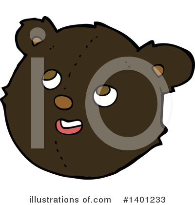Royalty-Free (RF) Bear Clipart Illustration by lineartestpilot - Stock Sample #1401233