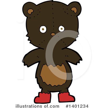 Royalty-Free (RF) Bear Clipart Illustration by lineartestpilot - Stock Sample #1401234