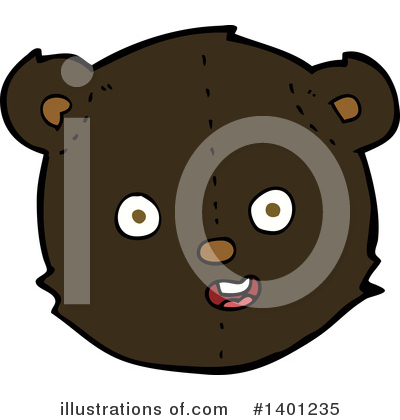 Royalty-Free (RF) Bear Clipart Illustration by lineartestpilot - Stock Sample #1401235