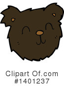 Bear Clipart #1401237 by lineartestpilot