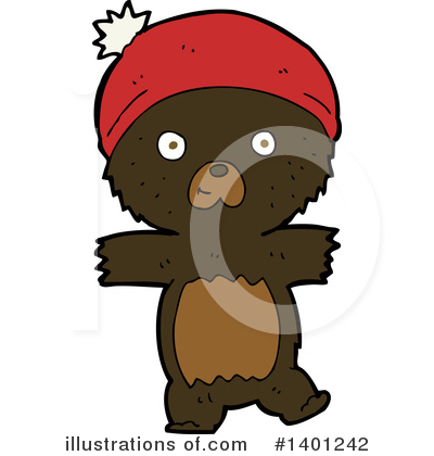 Royalty-Free (RF) Bear Clipart Illustration by lineartestpilot - Stock Sample #1401242