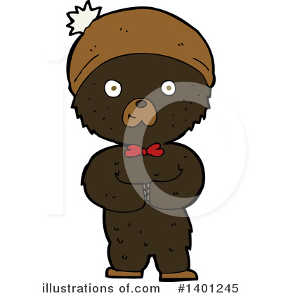 Royalty-Free (RF) Bear Clipart Illustration by lineartestpilot - Stock Sample #1401245