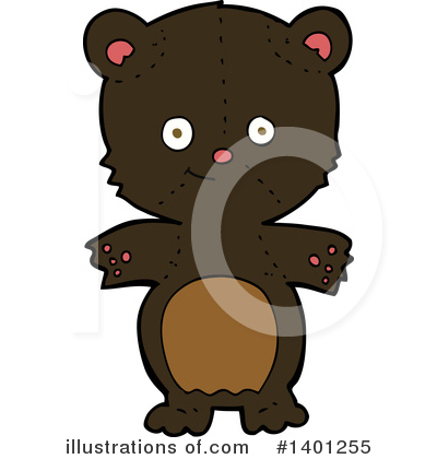 Royalty-Free (RF) Bear Clipart Illustration by lineartestpilot - Stock Sample #1401255