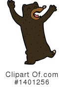 Bear Clipart #1401256 by lineartestpilot