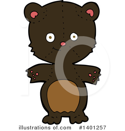 Royalty-Free (RF) Bear Clipart Illustration by lineartestpilot - Stock Sample #1401257