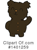 Bear Clipart #1401259 by lineartestpilot
