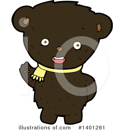Royalty-Free (RF) Bear Clipart Illustration by lineartestpilot - Stock Sample #1401261