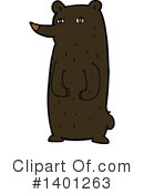 Bear Clipart #1401263 by lineartestpilot