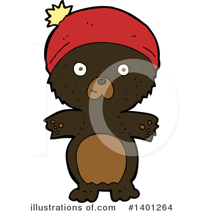 Royalty-Free (RF) Bear Clipart Illustration by lineartestpilot - Stock Sample #1401264