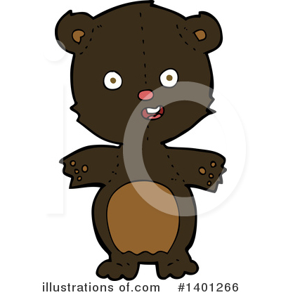 Royalty-Free (RF) Bear Clipart Illustration by lineartestpilot - Stock Sample #1401266