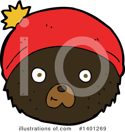 Royalty-Free (RF) Bear Clipart Illustration by lineartestpilot - Stock Sample #1401269