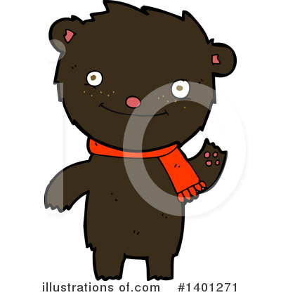 Royalty-Free (RF) Bear Clipart Illustration by lineartestpilot - Stock Sample #1401271