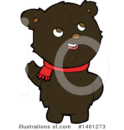 Royalty-Free (RF) Bear Clipart Illustration by lineartestpilot - Stock Sample #1401273