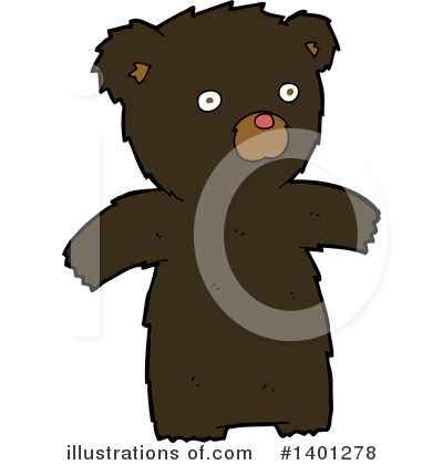 Royalty-Free (RF) Bear Clipart Illustration by lineartestpilot - Stock Sample #1401278