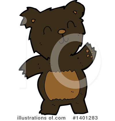 Royalty-Free (RF) Bear Clipart Illustration by lineartestpilot - Stock Sample #1401283