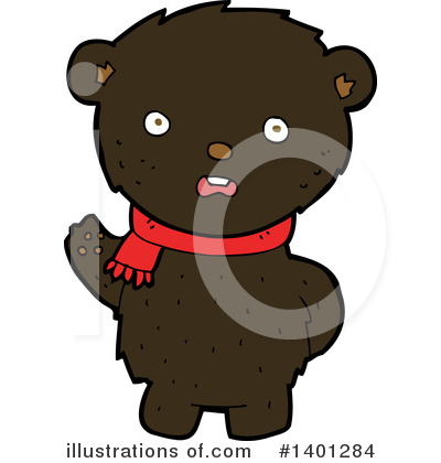 Royalty-Free (RF) Bear Clipart Illustration by lineartestpilot - Stock Sample #1401284