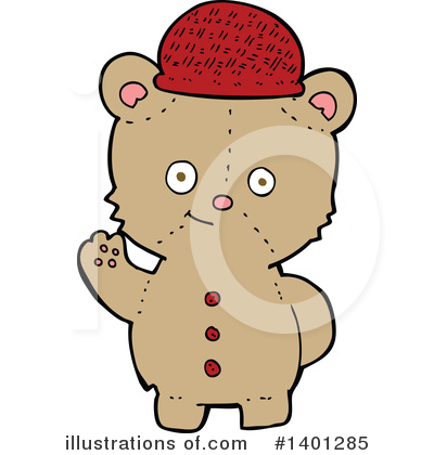 Royalty-Free (RF) Bear Clipart Illustration by lineartestpilot - Stock Sample #1401285