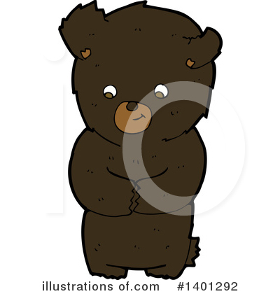 Royalty-Free (RF) Bear Clipart Illustration by lineartestpilot - Stock Sample #1401292