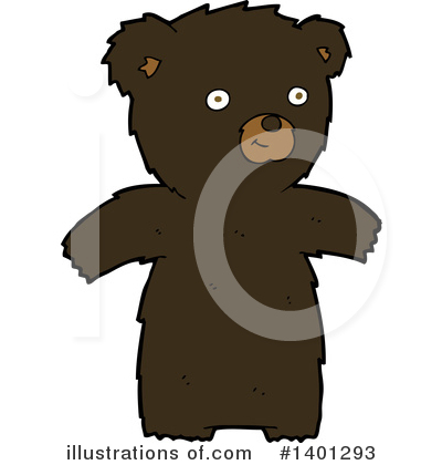 Royalty-Free (RF) Bear Clipart Illustration by lineartestpilot - Stock Sample #1401293