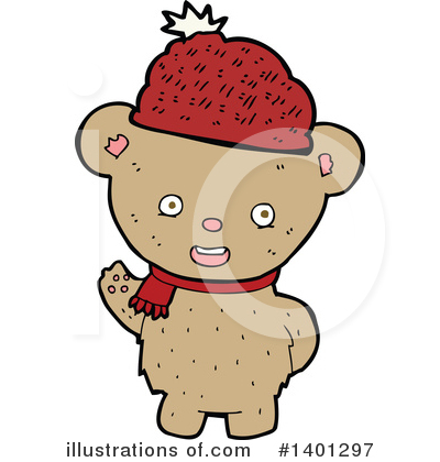 Royalty-Free (RF) Bear Clipart Illustration by lineartestpilot - Stock Sample #1401297
