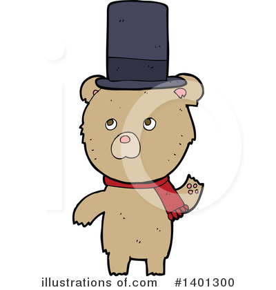 Royalty-Free (RF) Bear Clipart Illustration by lineartestpilot - Stock Sample #1401300