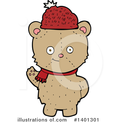 Royalty-Free (RF) Bear Clipart Illustration by lineartestpilot - Stock Sample #1401301