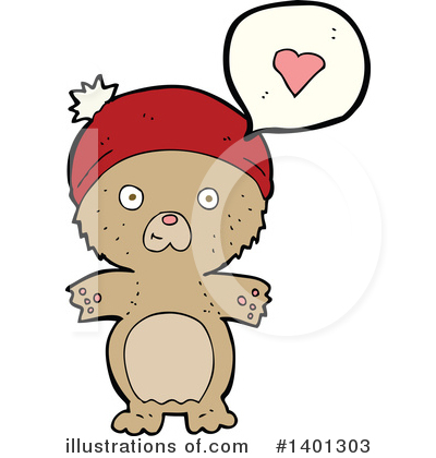 Royalty-Free (RF) Bear Clipart Illustration by lineartestpilot - Stock Sample #1401303