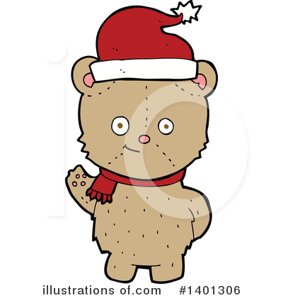 Royalty-Free (RF) Bear Clipart Illustration by lineartestpilot - Stock Sample #1401306