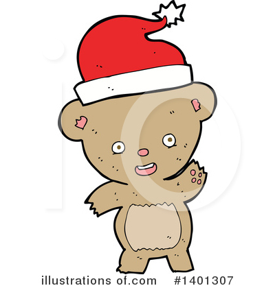 Royalty-Free (RF) Bear Clipart Illustration by lineartestpilot - Stock Sample #1401307