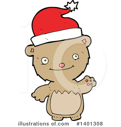 Royalty-Free (RF) Bear Clipart Illustration by lineartestpilot - Stock Sample #1401308