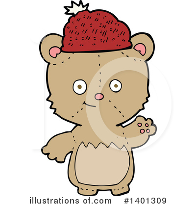 Royalty-Free (RF) Bear Clipart Illustration by lineartestpilot - Stock Sample #1401309