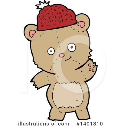 Royalty-Free (RF) Bear Clipart Illustration by lineartestpilot - Stock Sample #1401310