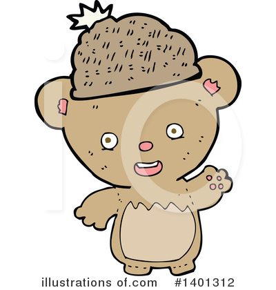 Royalty-Free (RF) Bear Clipart Illustration by lineartestpilot - Stock Sample #1401312