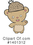 Bear Clipart #1401312 by lineartestpilot