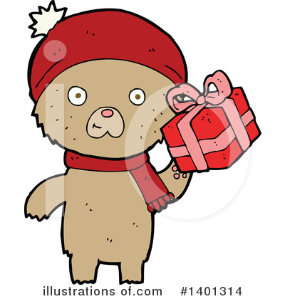 Christmas Gift Clipart #1401314 by lineartestpilot
