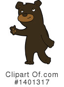 Bear Clipart #1401317 by lineartestpilot