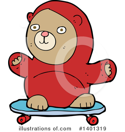 Royalty-Free (RF) Bear Clipart Illustration by lineartestpilot - Stock Sample #1401319